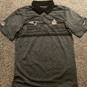 Men’s Nike on field patriots polo Super Bowl LII